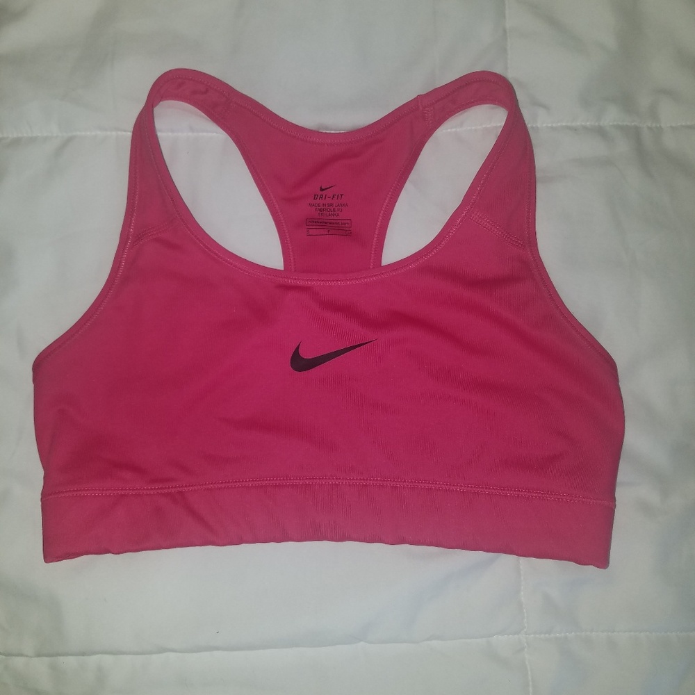 NIKE PRO PINK SPORTS BRA
